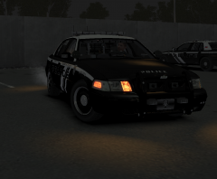 Black and White Fictional LCPD Skin