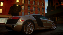 2010 Audi R8 V10 equipped with Vossen CVT wheels