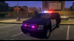 2009 Chevy Tahoe "Alderney Police Dept." Part of an up coming pack.