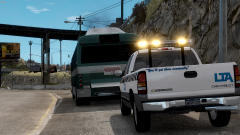 Liberty Transit Authority Maintenance truck