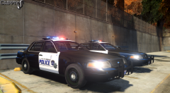 Modesto P.D.'s new look.
