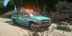 US Forest Service Chevy Silverado 3500