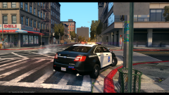 San Francisco Police Dept. Ford Police Interceptor