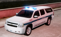 Chicago Police Chevy Suburban w/Federal Signal Legend