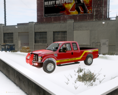 2008 Ford F-250 Liberty Fire Rescue Battalion Chief