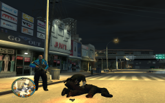 Assisting downed officer