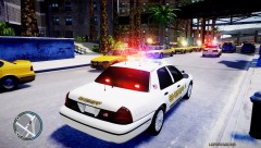 LCSO in persute of a homicide suspect