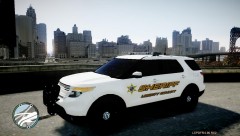 LCSOs new Ford expedition used for persute intervention.