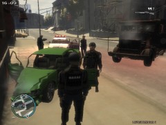 Now that is how you disable a vehicle!