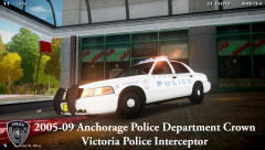 2005 - 09 Anchorage Police Department Crown Victoria Police Interceptor