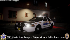 2009 Alaska State Troopers Crown Victoria Police Interceptor
