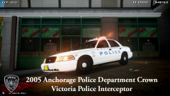 2005 Anchorage Police Department Crown Victoria Police Interceptor