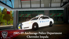 2005 - 09 Anchorage Police Department Chevrolet Impala