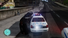 Can we call this pursuit Code 4? He isn't going anywhere!