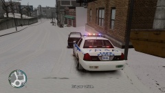 First Traffic Stop in Snow