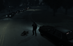 AST on scene for a murder