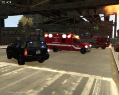 Engine 52, Medic 54 and Police On Scene