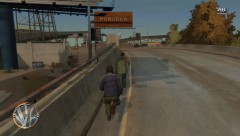 running after a stupid idiot