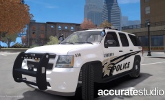 Liberty Police Chevy Tahoe  (Fictional based on Euless Police)