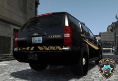 Wyoming Highway Patrol Chevy Tahoe K-9 Unit