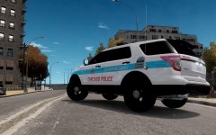2013 Ford Explorer Chicago Police Skin