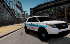 2013 Ford Explorer Chicago Police Skin