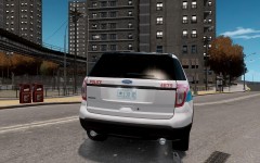 2013 Ford Explorer Chicago Police Skin