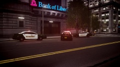Armed robbery at the Bank of Liberty