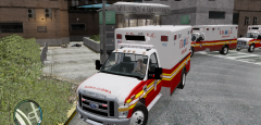 FDLC Ford F-350 ambulance