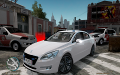 Unmarked Peugeot 508