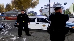 just standing around