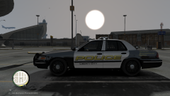 Beautiful Sunrise at the Airport