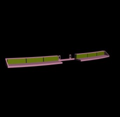 Code 3 Dual Stack Wingman Rear LED Deck Light