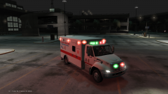 Chicago Fire Department - Ambulance 45 (International Durastar Ambulance)