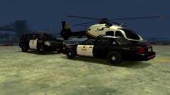 Eurocopter EC135, Chevrolet Tahoe, Ford Crownvictoria 2