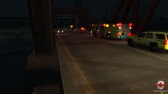 Liberty Fire Co. engine and cheif O.P.P. CVPI