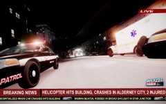 Helicopter Crash In Alderney City
