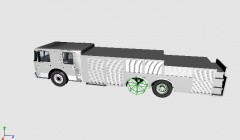 Chicago FD Crimson Spartan Ladder truck WIP