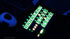 Whelen Cencom Gold At Night