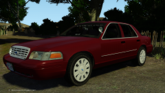 Ford Crown Victoria (Not the PI) Slicktop Traffic Unit