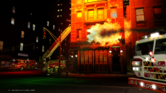 Fire in Liberty County