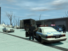 Stolen vehicle found.