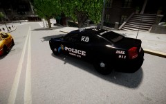 2007 Dodge Charger K-9 Skin