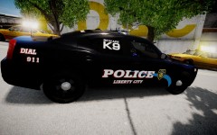 2007 Dodge Charger K-9 Skin