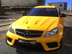 Mercedes-Benz C63 Coupe AMG Black Series 1 5 4 romeo juliet lima echo... jesus that's a long name