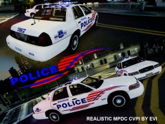 2009 & 2008 Washington D.C. Metro Police Dept. CVPI's