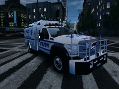 2012 FORD F550 "NYPD EMERGENCY SERVICE UNIT"
