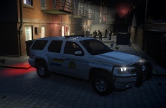 The night is quiet... for now.