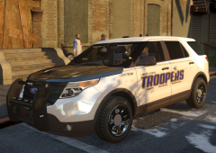 Police force just recieved its new slicktop