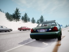 Liberty County Sheriff Crow Vic(Rear)